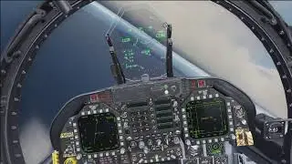 DCS  F/A-18C gameplay - 4YA server - Syria/Incrilik