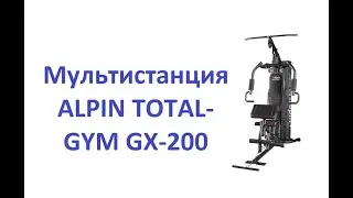 Обзор. Мультистанция ALPIN TOTAL-GYM GX-200