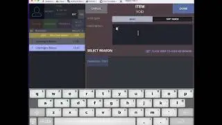 Delete / Void Item
