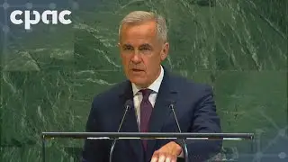 PM Carney speaks at UN summit on question of Palestine &ndash; September 22, 2025