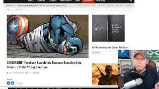CENSORSHIP - BOUNDING INTO COMICS REMOVED FROM FACEBOOK