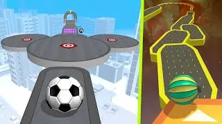 ⚽🧿🏁🎯Epic Race Going Balls Vs Action Balls Gameplay #73