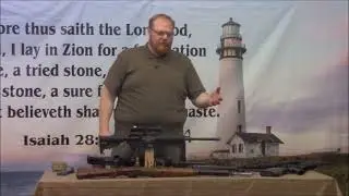 Pastor explains the type of sword/AR-15 that Jesus told his disciples to illegally buy in Luke 22:36