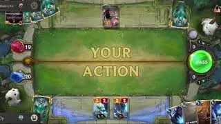 LoR Frostbite early deck.