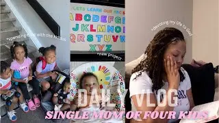 vlog: Young mom of Four DAY in a LIFE | Devoting my Life to God| 2024