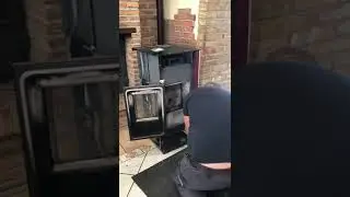 Cleaning stufa a pellet #shorts #viral #trending