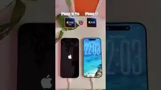 iPhone 16 pro vs iPhone 17 Boot test. A18 pro vs A19 👑🧐. #iphone17