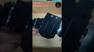 Open Box 1/12 Bat Mobile Assembly Plastic Kit.