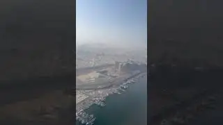 Gliding into the Future: Aerial Descent Over Dubai&rsquo;s Skyline ✈️🏙️