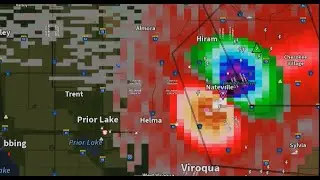 A huge tornado ate me in a matter of minutes