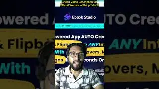 EBookStudio Review &ndash; True AI-Powered App Auto Creates Stunning Ebooks & Flipbooks! #shorts