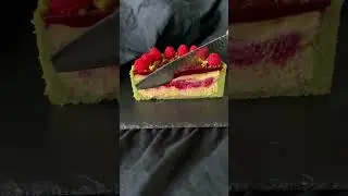 Pistachio Raspberry Cheesecake! Say 