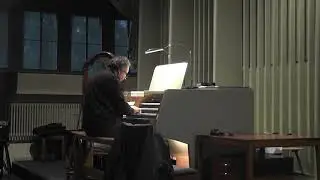 Michael Reichert improvisiert an der Walcker-Orgel 5 (Evangelisches Johannesstift Berlin)