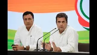 LIVE: Congress President Rahul Gandhi addresses media at Congress HQ