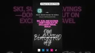 2 more days, 2 more days, Black Friday Deals go Live 400 supplier