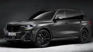 2021 BMW X7 M50i Gets Ultra - Exclusive Dark Shadow Edition