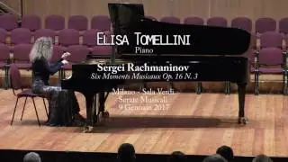 Elisa Tomellini Sala Verdi Milano 090117