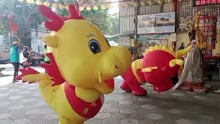 2025/12/21：鼓山區內惟青雲宮往左營軍區桃仔園海邊招軍請火回駕遶境。