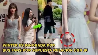 Winter de Aespa es ignorada por supuesta relación sentimental con Jungkook