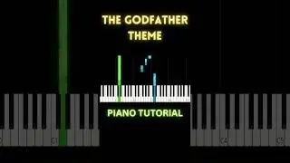 The Godfather Theme | EASY Piano Tutorial