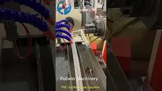 PVC Reinforced Hose Production Line | High-Speed Manufacturing Process  #machine #pvc