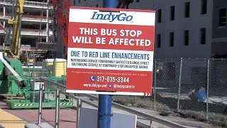 IndyGo reconstructing Red Line less than 3 years after original construction