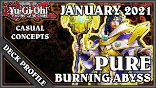 Yu-Gi-Oh! TCG - Pure Burning Abyss Deck Profile - January 2021