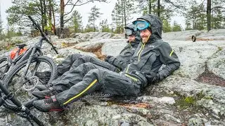 Fun mud Ride at Ounasvaara with Canyon Neuron