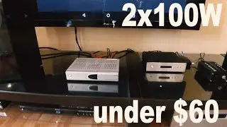 2x100W power amp under $60