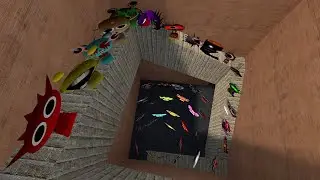 Nightmares Sprunki Incredibox Nextbot Chase me in Maze Gmod