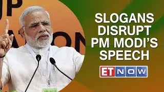PM Narendra Modi's Speech Disrupted By Students