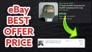 eBay - How To Find Best Offer Price Accepted - Actual Sold Price - Terapeak Research
