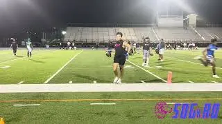 Redzone 4v4 flag football team blessed season 1 ft junior Cardona #4