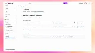 Aura Workflows & Approvals: Automatically applying workflows