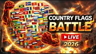 Learn Country Flags - 2026 geography🌍🎵✅ 15/01/2026