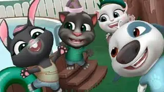#mytalkingtomfriends #talkingtomgameplay My Talking Tom Frlends - Talking TomHouse with Friends