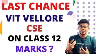 VITEEE Last Chance ALERT ! Can You Get In With Your Class 12th Marks? #viteee