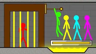 Fireboy and Watergirl - Stickman Animation | Part 41 | Axis Animation