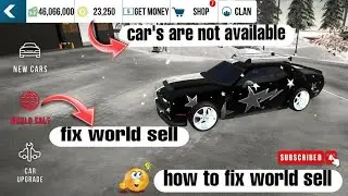 How to fix world sale in car parking multiplayer new update 🤯