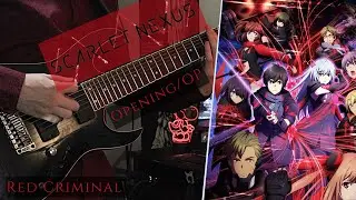 [🎸TABS] SCARLET NEXUS OP (Guitar Cover)『Red Criminal』ジ・オーラル・シガレッツ | The Oral Cigarettes