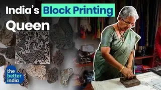Block Printing on Fabric: Woman Trying To Keep This Dying Art Alive | The Better India