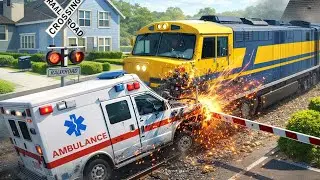 🚦 Railroad Crossing Mania &ndash; Crazy Traffic vs Trains | Gameplay #75