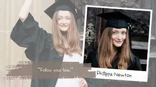 Graduation Canva Video Slideshow Template