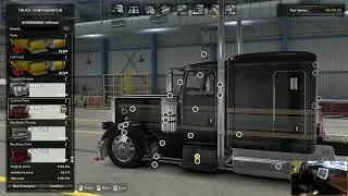 Build and drive Jon Ruda Zeemods C16 389 pete  American Truck Simulator
