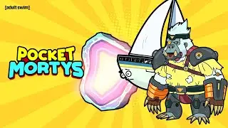 Pocket Mortys - Rickfending Your Mort | Rick and Morty Season 7 | Adult Swim UK 🇬🇧