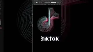 Part 01 || Tiktok Logo Blanding Solution || #tiktok #tutorial #adobeillustrator #solution