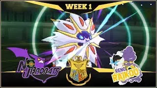 SOLGALEO'S DEBUT | APA S2W01 vs REN (Kohanx) | Pokemon Ultra Sun & Moon [USUM] Wifi Battle