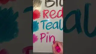 ASMR whiteboard pencils?!?✏️ 🌷I had never seen these before and they were really interesting to use!