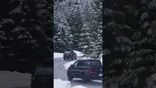 Curve on a snowy forest road #song #newsong #punjabisong#music # #latestsong #latestsong #subscribe