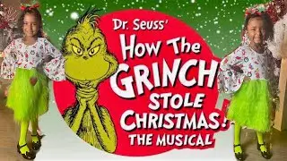 We saw How The Grinch Stole Christmas The Musical | Vlogmas 2021 Day 8